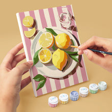 Laden Sie das Bild in den Galerie-Viewer, Mini Malen nach Zahlen 15x20 cm (6 Stück) - Sommerliche Leckereien