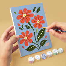 Laden Sie das Bild in den Galerie-Viewer, Mini Malen nach Zahlen 15x20 cm (6 Stück) - Wiesenblumen