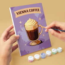 Laden Sie das Bild in den Galerie-Viewer, Mini Malen nach Zahlen 15x20 cm (6 Stück) - Kaffees der Welt