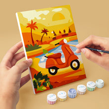 Laden Sie das Bild in den Galerie-Viewer, Mini Malen nach Zahlen 15x20 cm (6 Stück) - Lebendiges Spanien