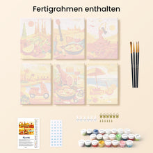 Laden Sie das Bild in den Galerie-Viewer, Mini Malen nach Zahlen 15x20 cm (6 Stück) - Lebendiges Spanien