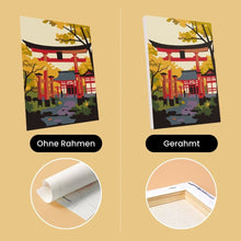 Laden Sie das Bild in den Galerie-Viewer, Mini Malen nach Zahlen 15x20 cm (6 Stück) - Gelassenes Japan