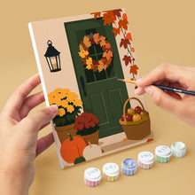 Laden Sie das Bild in den Galerie-Viewer, Mini Malen nach Zahlen 15x20 cm (6 Stück) - Willkommen zu Hause, Herbst