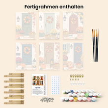 Laden Sie das Bild in den Galerie-Viewer, Mini Malen nach Zahlen 15x20 cm (6 Stück) - Willkommen zu Hause, Herbst