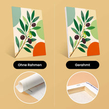 Laden Sie das Bild in den Galerie-Viewer, Mini Serie Malen nach Zahlen 15x20 cm (6 Stück) - Botanische Illustrationen
