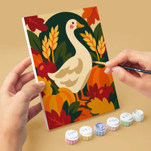 Laden Sie das Bild in den Galerie-Viewer, Mini Serie Malen nach Zahlen 15x20 cm (6 Stück) - Thanksgiving Volkskunst