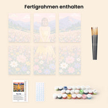 Laden Sie das Bild in den Galerie-Viewer, Mini Serie Malen nach Zahlen 15x20 cm (6 Stück) - Verträumte Wildblumenwiese