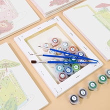 Laden Sie das Bild in den Galerie-Viewer, Mini Malen nach Zahlen 15x20cm (6 Stück) - Frische Fruchtsäfte