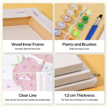 Laden Sie das Bild in den Galerie-Viewer, Mini Malen nach Zahlen 15x20cm (6 Stück) - Frische Fruchtsäfte