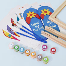 Laden Sie das Bild in den Galerie-Viewer, Mini Malen nach Zahlen 15x20cm (6 Stück) - Sommer-Flip-Flop-Schilder