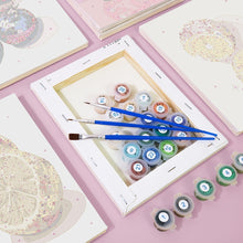 Laden Sie das Bild in den Galerie-Viewer, Mini Malen nach Zahlen 15x20cm (6 Stück) - Disco-Früchte