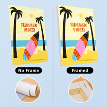 Laden Sie das Bild in den Galerie-Viewer, Malen nach Zahlen – 6-Leinwand-Set | Sommer-Strand-Poster