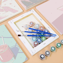 Laden Sie das Bild in den Galerie-Viewer, Mini Malen nach Zahlen 15x20cm (6 Stück) - Schicke Cocktail-Poster