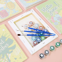 Laden Sie das Bild in den Galerie-Viewer, Mini Malen nach Zahlen 15x20cm (6 Stück) - Good Vibes Sommer