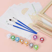 Laden Sie das Bild in den Galerie-Viewer, Mini Malen nach Zahlen 15x20cm (6 Stück) - Fruchtige Getränke