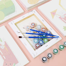 Laden Sie das Bild in den Galerie-Viewer, Mini Malen nach Zahlen 15x20cm (6 Stück) - Fruchtige Getränke