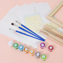 Laden Sie das Bild in den Galerie-Viewer, Mini Malen nach Zahlen 15x20cm (6 Stück) - Fruchtsäfte im Einmachglas