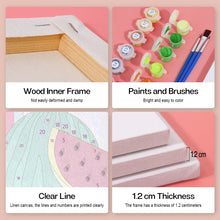 Laden Sie das Bild in den Galerie-Viewer, Mini Malen nach Zahlen 15x20cm (6 Stück) - Fruchtsäfte im Einmachglas