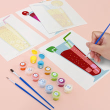 Laden Sie das Bild in den Galerie-Viewer, Mini Malen nach Zahlen 15x20cm (6 Stück) - Sprudelnde Fruchtgetränke