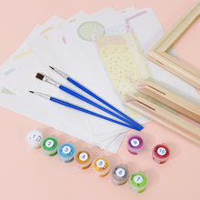 Laden Sie das Bild in den Galerie-Viewer, Mini Malen nach Zahlen 15x20cm (6 Stück) - Sprudelnde Fruchtgetränke