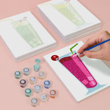 Laden Sie das Bild in den Galerie-Viewer, Mini Malen nach Zahlen 15x20cm (6 Stück) - Sprudelnde Fruchtgetränke