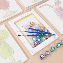 Laden Sie das Bild in den Galerie-Viewer, Mini Malen nach Zahlen 15x20cm (6 Stück) - Frucht-Cocktails