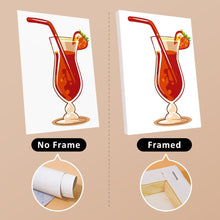 Laden Sie das Bild in den Galerie-Viewer, Mini Malen nach Zahlen 15x20cm (6 Stück) - Frucht-Cocktails