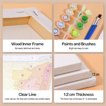 Laden Sie das Bild in den Galerie-Viewer, Mini Malen nach Zahlen 15x20cm (6 Stück) - Bunte Cocktails