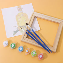 Laden Sie das Bild in den Galerie-Viewer, Mini Malen nach Zahlen 15x15cm (6 Stück) - Natürliche Öle