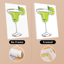 Laden Sie das Bild in den Galerie-Viewer, Malen nach Zahlen – 6-Leinwand-Set | Klassische Cocktails