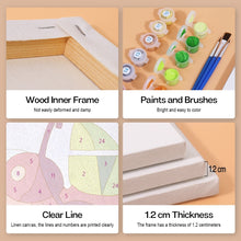 Laden Sie das Bild in den Galerie-Viewer, Mini Malen nach Zahlen 15x20cm (6 Stück) - Tropische Cocktails