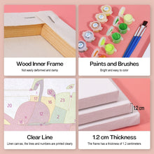 Laden Sie das Bild in den Galerie-Viewer, Mini Malen nach Zahlen 15x20cm (6 Stück) - Sommerliche Bunte Cocktails