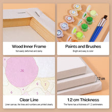 Laden Sie das Bild in den Galerie-Viewer, Mini Malen nach Zahlen 15x20cm (6 Stück) - Bunte Tropengetränke