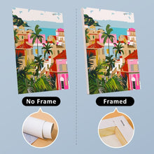 Laden Sie das Bild in den Galerie-Viewer, Mini Malen nach Zahlen 15x20cm (6 Stück) - Mediterrane Szenen