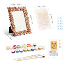 Laden Sie das Bild in den Galerie-Viewer, Mini Malen nach Zahlen mit Rahmen - Blumenmarkt - Madrid