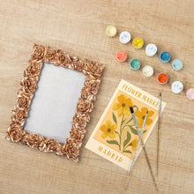 Laden Sie das Bild in den Galerie-Viewer, Mini Malen nach Zahlen mit Rahmen - Blumenmarkt - Madrid