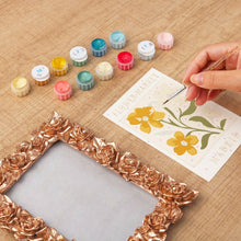 Laden Sie das Bild in den Galerie-Viewer, Mini Malen nach Zahlen mit Rahmen - Blumenmarkt - Madrid