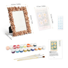 Laden Sie das Bild in den Galerie-Viewer, Mini Malen nach Zahlen mit Rahmen - Blumenmarkt - Tokio