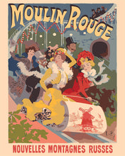 Laden Sie das Bild in den Galerie-Viewer, Malen nach Zahlen Figured'Art – Plakat Moulin Rouge - Neue Achterbahnen