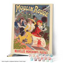 Laden Sie das Bild in den Galerie-Viewer, Plakat Moulin Rouge - Neue Achterbahnen
