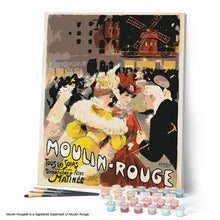 Laden Sie das Bild in den Galerie-Viewer, Plakat Moulin Rouge - Die Dame in Gelb