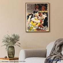 Laden Sie das Bild in den Galerie-Viewer, Plakat Moulin Rouge - Die Dame in Gelb