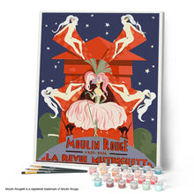 Laden Sie das Bild in den Galerie-Viewer, Plakat Moulin Rouge - Die Mistinguett-Revue
