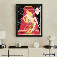 Laden Sie das Bild in den Galerie-Viewer, Plakat Moulin Rouge - Music Hall Gesmar Programm