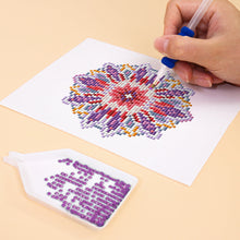 Laden Sie das Bild in den Galerie-Viewer, Mini Serie Diamond Painting - Mandala Kunst