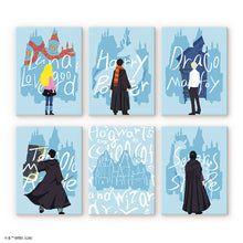Laden Sie das Bild in den Galerie-Viewer, Mini Malen nach Zahlen 15x20 cm (6 Stück) - Harry Potter - Blick in die Zukunft Figured'Art
