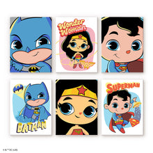 Laden Sie das Bild in den Galerie-Viewer, Mini Serie Malen nach Zahlen 15x20 cm (6 Stück) - Justice League - Zarter denn je Figured'Art