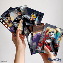 Laden Sie das Bild in den Galerie-Viewer, Mini Serie Malen nach Zahlen 15x20 cm (6 Stück) - Batman - Helden und Schurken