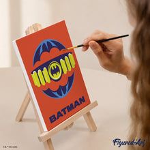Laden Sie das Bild in den Galerie-Viewer, Mini Serie Malen nach Zahlen 15x20 cm (6 Stück) - Batman und Superman