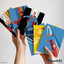 Laden Sie das Bild in den Galerie-Viewer, Mini Serie Malen nach Zahlen 15x20 cm (6 Stück) - Die Kräfte von Superman